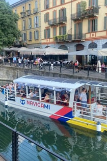 Milan : Visite en bateau de Navigli et Darsena