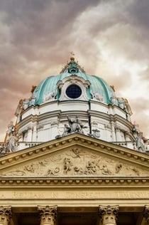Vídeňský kostel sv. Karla: Vivaldiho koncert Four Seasons