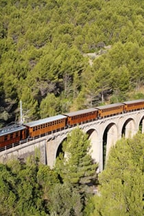 Ruta autoguiada per Mallorca de Palma a Sa Calobra (tren de Sóller, tramvia i vaixell)