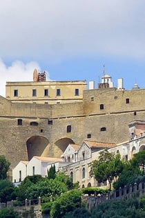 Nàpols: Castel Sant' Elmo amb Pemcards Postal