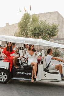 Málaga: 2-timers tur med privat elektrisk tuk-tuk