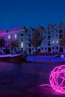 Amsterdam Festiwal Światła: Rejs z Amsterdamu Północnego