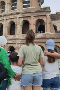 Colisée et Forum romain : Visite guidée en petit groupe pour les enfants et la famille
