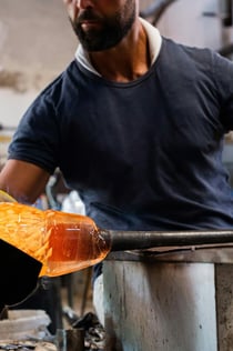 Murano e Burano: Passeio de barco guiado de Murano com fábrica de sopro de vidro