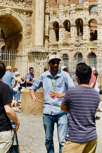Colosseum og gulvet i arenaen: Guidet rundvisning for små grupper
