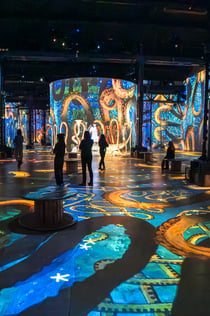 Atelier des Lumières: Zeitlich begrenzter Eintritt - begrenzte Verfügbarkeit pro Tag