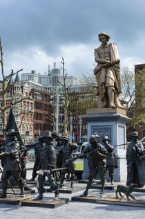 Rembrandt House: Semi-Private Guided Tour in English + City Tour