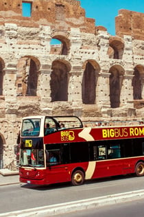 Big Bus Řím: Prohlídka naskoč a vyskoč