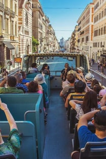 Big Bus Řím: Prohlídka naskoč a vyskoč