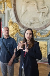 Pałac wersalski: zwiedzanie z przewodnikiem i wejściem priorytetowym + pociąg z Paryża