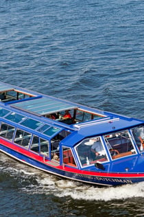 Amsterdam: Blue Boat Rondvaart vanaf Heineken Experience