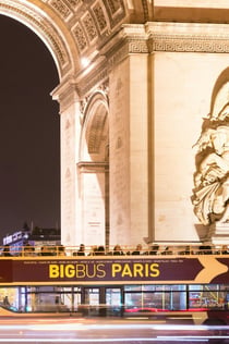 Big Bus Paris: 2-timmars nattur