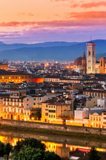E-Bike Night Tour from Piazzale Michelangelo: Small Group