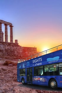 Sights of Athens Combo: Bus turístic + Cape Sounion Sunset Tour