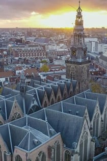 Starý kostel v Amsterdamu