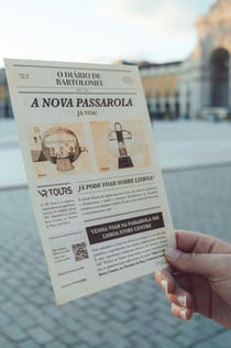 Doświadczenie lotu VR w Lizbonie