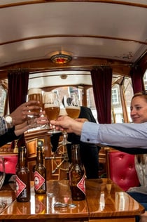 Amsterdam: Geführte Food Tour mit 1-stündiger Grachtenrundfahrt