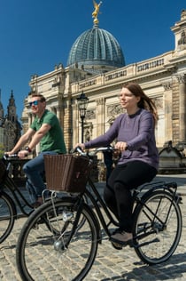 Tour in bicicletta di Dresda per intenditori