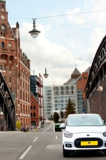 Taxitransfer från Hamburgs flygplats till centrum