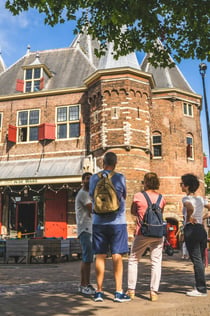 Amsterdam: Tour a peu + Tiquet de tast de formatges