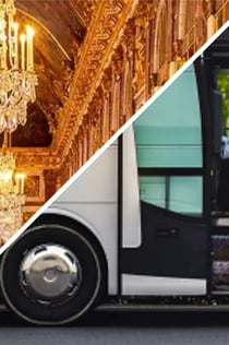 Pałac wersalski: tylko transport w obie strony