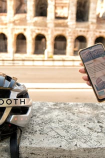 Rom: Leje af elcykel med audio-byrundtur i Rom eller Via Appia