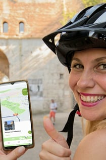 Rom: Leje af elcykel med audio-byrundtur i Rom eller Via Appia