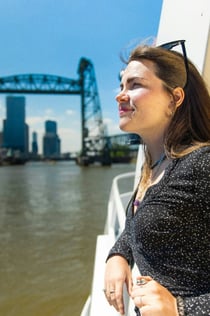 Rotterdam: Hamnkryssning med liveguide