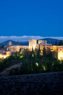 Granada: Noční prohlídka paláců Alhambra a Nasrid