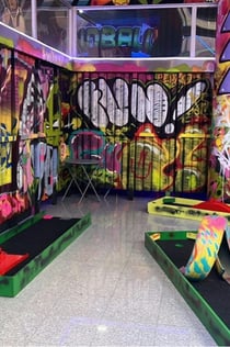 Wewnętrzny minigolfa Porto