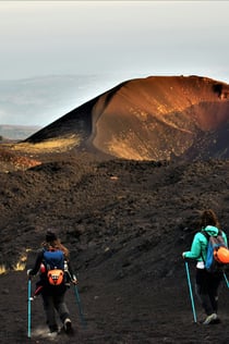 Etna Excursion Morning or Sunset and Visit Lava Flow Cave