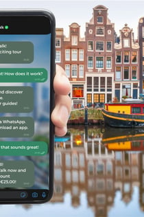 AmsterdamSmartWalk: samodzielne zwiedzanie WhatsApp