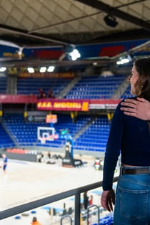 FC Barcelona: Players Experience Basketball Arena Tour