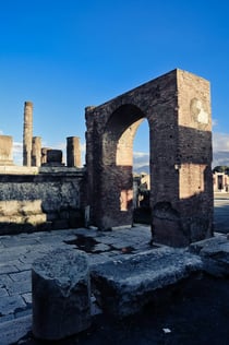 Pompeji: guidad tur + lunch + dagstur från Rom