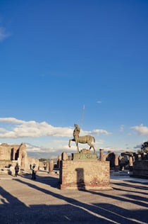 Pompeji: guidad tur + lunch + dagstur från Rom