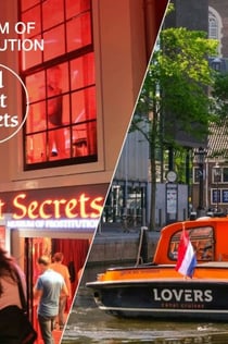 Amsterdam: Museo dei segreti a luci rosse + crociera sul canale