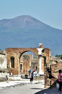 Sorrento: Tågtransfer från/till Pompeji