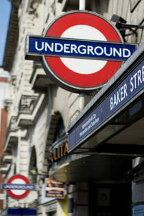 Londen Baker Street: Tour door verborgen metrostation