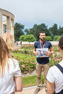 Billet d'entrée au Musée du Mémorial de Caen + Sites du Débarquement : Visite guidée + Transport