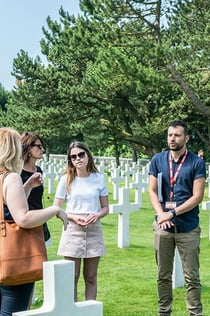 Billet d'entrée au Musée du Mémorial de Caen + Sites du Débarquement : Visite guidée + Transport