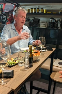 Rom: Lokal vinprovning + guidad tur i Caravaggio-målning