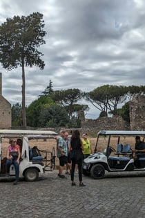 Appian Way: Guidad tur med delad golfvagn