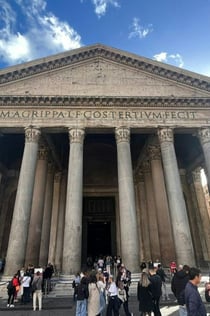 Panteão de Roma: Bilhete de acesso rápido + Tour guiado