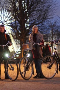Paris: Guidet cykeltur om natten