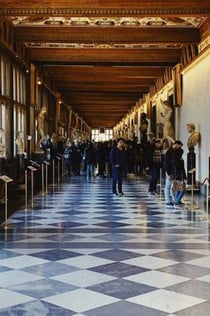 Γκαλερί Uffizi: Ξενάγηση στην πόλη με ηλεκτρικό καλάθι γκολφ