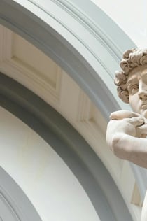 Firenze: Tour guidato dell'Accademia + gita di un giorno da Roma