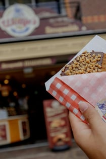Volendam: Woltjes Piekarnia Stroopwafel Demonstracja i degustacja