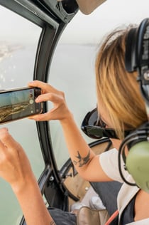 Lizbona: spacer z przewodnikiem po starym mieście, lot helikopterem i rejs łodzią