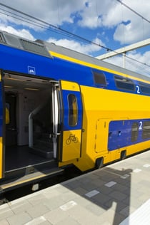 Amsterdam: Togtransport til/fra Leiden og Amsterdam