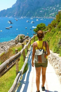 Capri a Anacapri: výlet lodí v malé skupině z Neapole